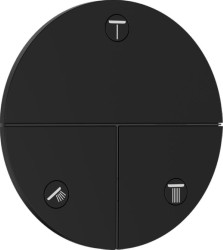 Перемикач Hansgrohe ShowerSelect Comfort S на 3 функції, Matt Black (15558670)