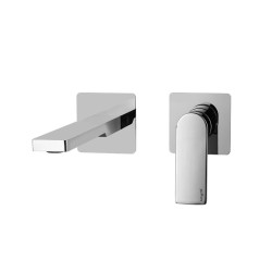 Смеситель скрытого монтажа для раковины Paffoni Tilt Tango, хром (TA105CR70)