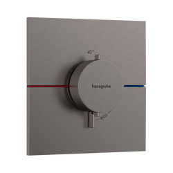 Термостат прихованого монтажу для душу Hansgrohe ShowerSelect Comfort E HighFlow Brushed Black Chrome (15574340)