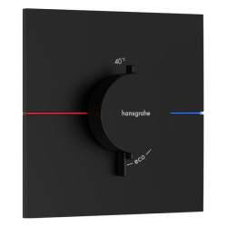 Термостат прихованого монтажу для душу Hansgrohe ShowerSelect Comfort E HighFlow Matt Black (15574670)