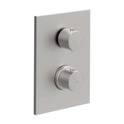 Термостат прихованого монтажу для душу Paffoni Light (LIQ518ST-M) нержавіюча сталь