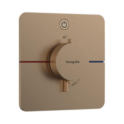 Термостат прихованого монтажу для душу Hansgrohe ShowerSelect Comfort Q Brushed Bronze (15581140)