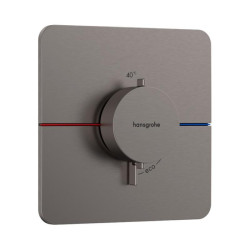Термостат прихованого монтажу для душу Hansgrohe ShowerSelect Comfort Q HighFlow Brushed Black Chrome (15588340)