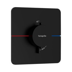 Термостат прихованого монтажу для душу Hansgrohe ShowerSelect Comfort Q HighFlow Matt Black (15588670)