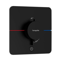 Термостат прихованого монтажу для душу Hansgrohe ShowerSelect Comfort Q HighFlow Matt Black (15589670)