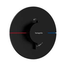 Термостат прихованого монтажу для душу Hansgrohe ShowerSelect Comfort S скрытого монтажа, Matt Black (15559670)