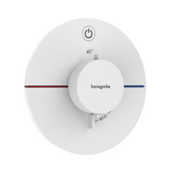 Термостат прихованого монтажу для душу Hansgrohe ShowerSelect Comfort S Matt White (15553700)