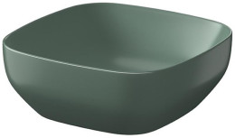 Раковина Cersanit Larga 38х38 зелений матовий (K677-061)