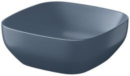 Раковина Cersanit Larga 38х38 синій матовий (K677-064)