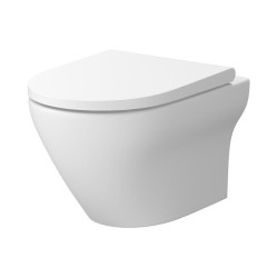 Унитаз подвесной Cersanit СЕТ В572 Larga CLEAN ON (S701-608)