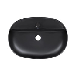 Раковина Qtap Scorpio 610x400x120 Matt black QT142203MBMBN