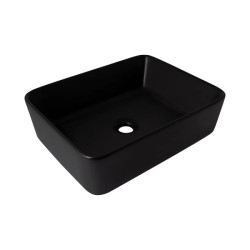 Раковина Qtap Tern 475х370х140 Matt black QT176069MB