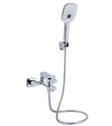 Змішувач для ванни Qtap Gemini QTGEM259CRM45681 Chrome