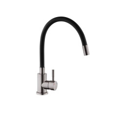 Кухонний змішувач Kroner KRP Edelstahl Klassisch - PVD035BLK (CV032635)