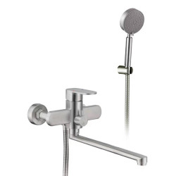 Змішувач для ванни Lidz Luna 005 (k35) LDLUN005NKS46093 Nickel