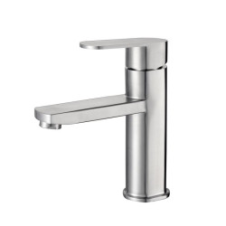 Смеситель для раковины Lidz Luna 001F (k35) LDLUN001FNKS46094 Nickel