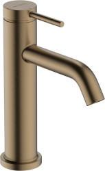 Змішувач для раковини Hansgrohe Tecturis S 110 CoolStart без донного клапана, Brushed Bronze (73312140)