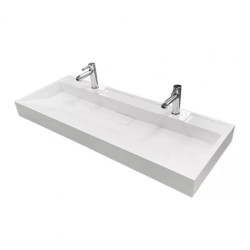 Раковина Fancy Marble (Буль-Буль) Vitold 1200 два отверстия