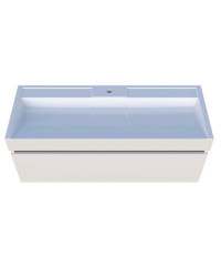 Тумба із раковиною Fancy Marble (Буль-Буль) Palma 1200-1 білий МДФ