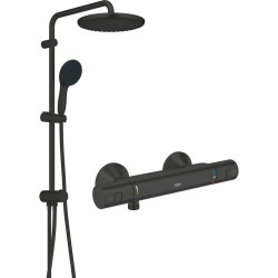 Душова система Grohe QuickFix Precision Start Vitalio Black shower bundle UA303908T2