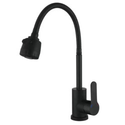 Кухонный смеситель Zerix DAX-011 Black (ZX4822)