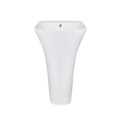 Раковина Qtap Crow 450x435x835 White QT0511G315WN