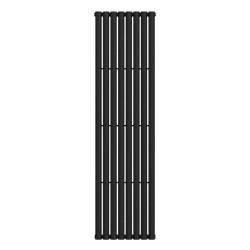 Вертикальний радіатор NAVIN Ellipse 480x1800-8, anticor, чорний муар 02-245032-4818