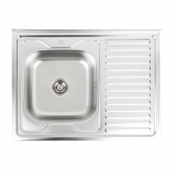 Кухонная мойка Valeso 8060 L Декор (0,7/160 мм)