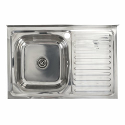 Кухонна мийка Valeso Полірована 8050 L (0,7/160 мм)