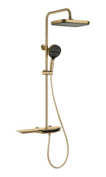 Душова система Mixxus Premium SPACE-009-J Brushed gold (MI6541)