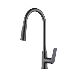 Кухонный смеситель Mixxus Premium DERBY 014 (NUT) GRAPHITE (MI6611)