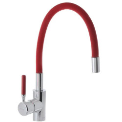 Кухонный смеситель Mixxus PREMIUM RIO 011 Красный (MI5817)