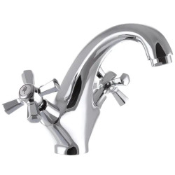 Смеситель для раковины Mixxus PREMIUM RETRO Chr-161 (MI1671)
