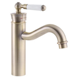 Смеситель для раковины Mixxus PREMIUM VINTAGE 001-B Бронзовий (MI2859)