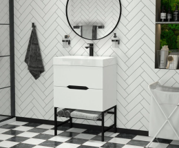 Тумба з раковиною Fancy Marble (Буль-Буль) Stella 600