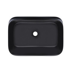 Раковина Qtap Scorpio 550х390х120 Matt black QT14112243MBN