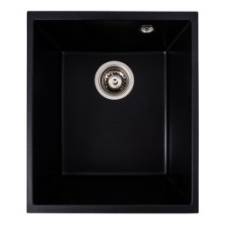 Кухонна мийка Valeso 3744 ROXY матова чорний металік