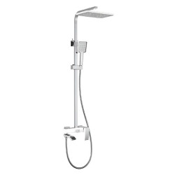 Душевая система KOER KB-56007-04 (хром+белый) (KR5159)