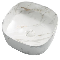 Раковина Mixxus Premium DIVERSE-0104 MARBLE 370х370х135 (MP6537)