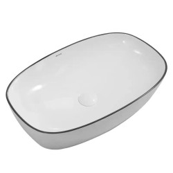 Раковина Mixxus Premium DIVERSE-0111 EDGE BLACK 600х380х140 (MP6562)