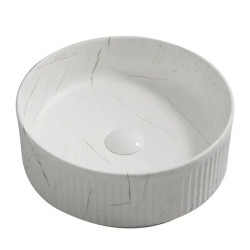 Раковина Mixxus Premium WAVE-0102 MARBLE 370х370х130 (MP6528)