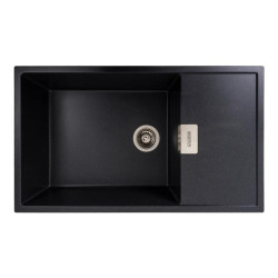 Кухонная мойка Valeso 8650 DIAMOND матовая Карбон