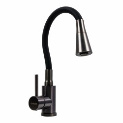 Кухонний змішувач Valeso NES-F12 PVD чорний