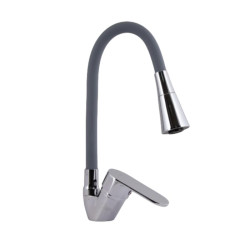 Кухонний змішувач Lidz Tani 008F3 (k40) LDTAN008F3GCR39507 Grey / Chrome