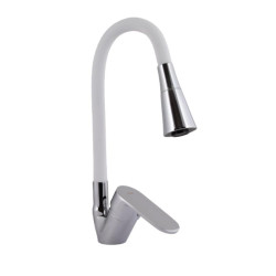 Кухонний змішувач Lidz Tani 008F3 (k40) LDTAN008F3WCR37037 White / Chrome