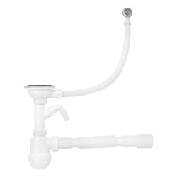 Сифон для кухонної мийки Kroner KRP - KS02R-1 3 1/2"х40/50 мм