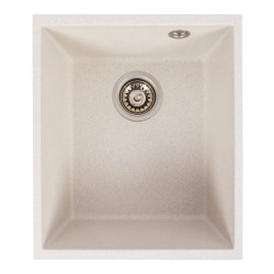 Кухонна мийка Valeso 3744 ROXY матова (біла в крапку)