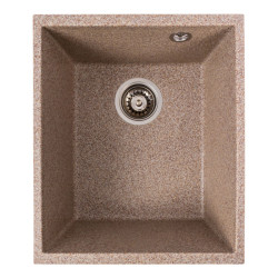 Кухонная мойка Valeso 3744 ROXY матовая (карамель)