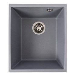 Кухонная мойка Valeso 3744 ROXY матовая (серый металик)
