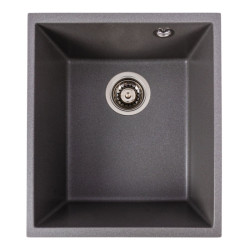 Кухонная мойка Valeso 3744 ROXY матовая (серый мусон)